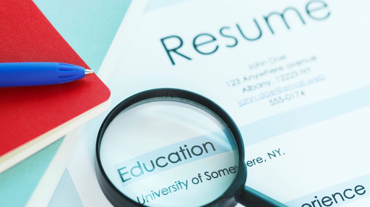 Resume format examples