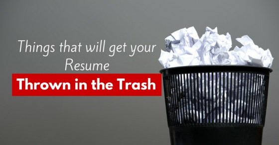 Resume for job application